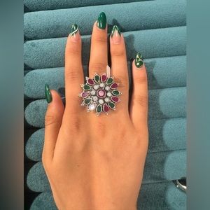 COPY - 925 Sterling Silver Ring. Adjustable size.